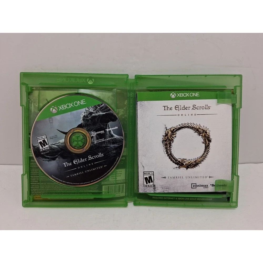 The Elder Scrolls Online Tamriel Unlimited Xbox One Bethesda RPG Video Game